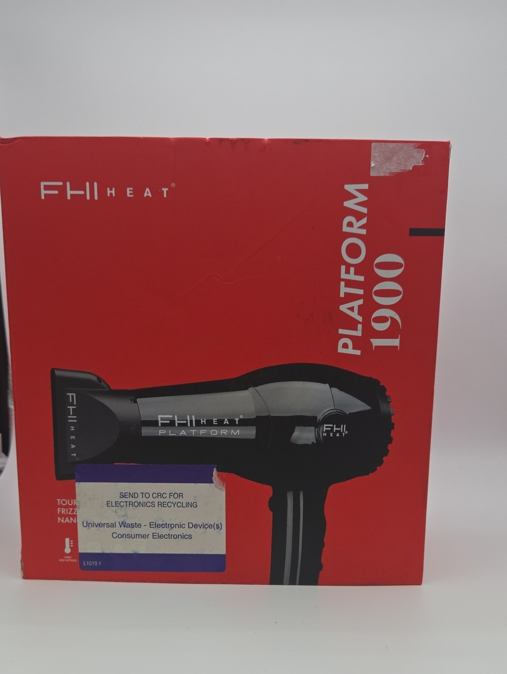 FHI Heat Platform 1900 Black Hair Dryer